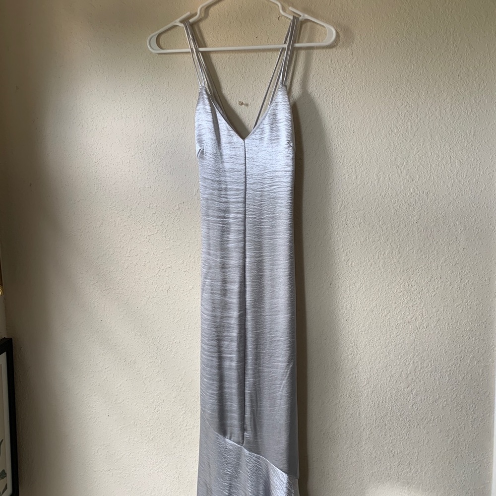 H&M Silver Gown *Never Worn, Still With Tags*